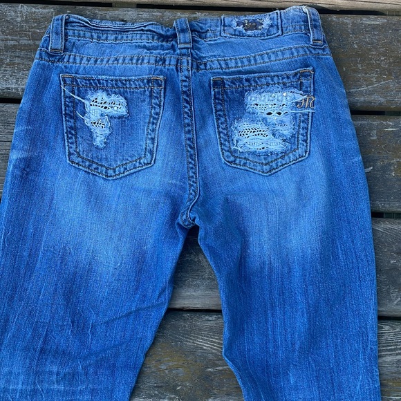 Miss Me Jeans Boyfriend Ankle Jeans Distressed - Picture 10 of 10